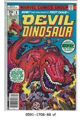 Devil Dinosaur #1 (Apr 1978, Marvel)
